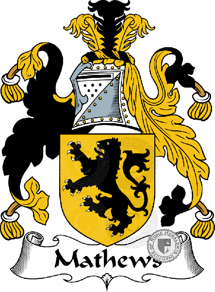 Coat of arms of family Mathews