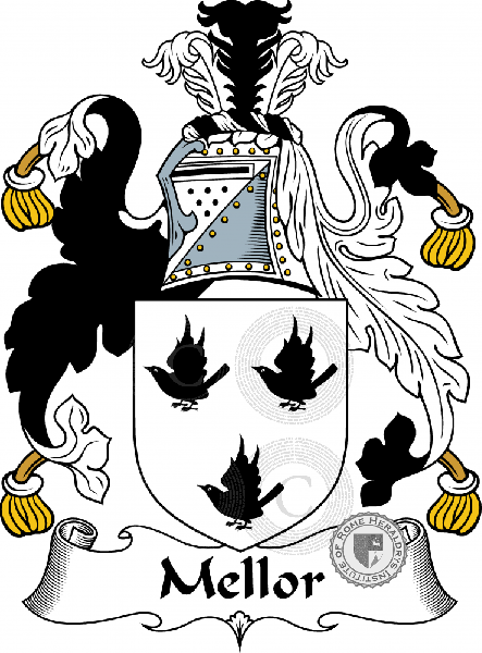 Wappen der Familie Mellor