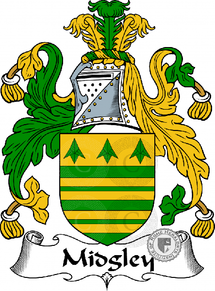 Coat of arms of family Midgley