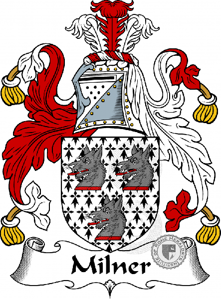 Coat of arms of family Milner