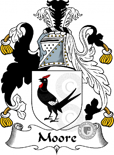 Coat of arms of family Moore I