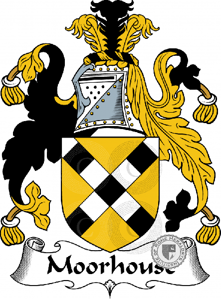 Coat of arms of family Moorhouse