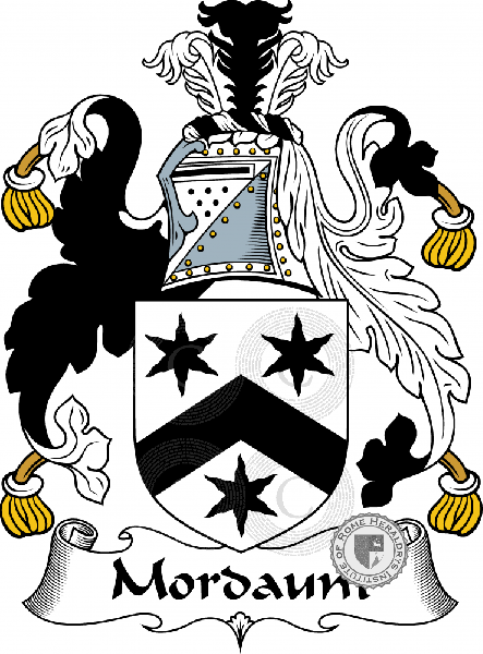 Coat of arms of family Mordaunt
