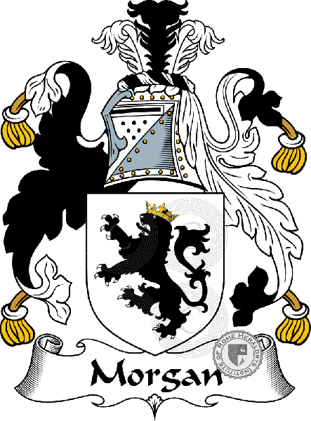 Brasão da família Morgan I (Wales)