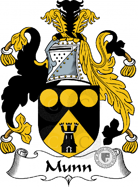Coat of arms of family Munn
