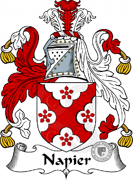 Coat of arms of family Napier