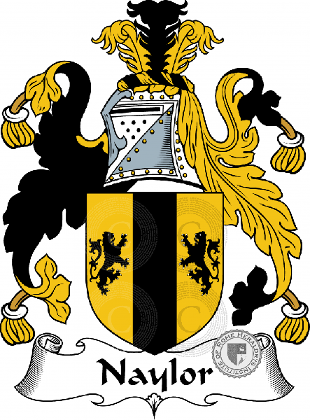Coat of arms of family Naylor