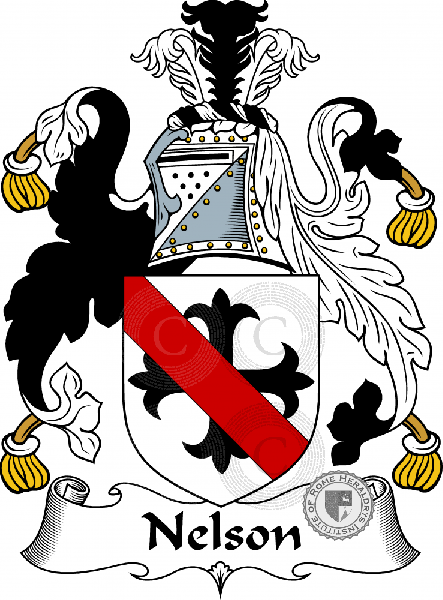 Coat of arms of family Nelson I