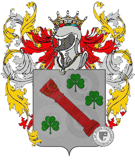 Coat of arms of family postelle        