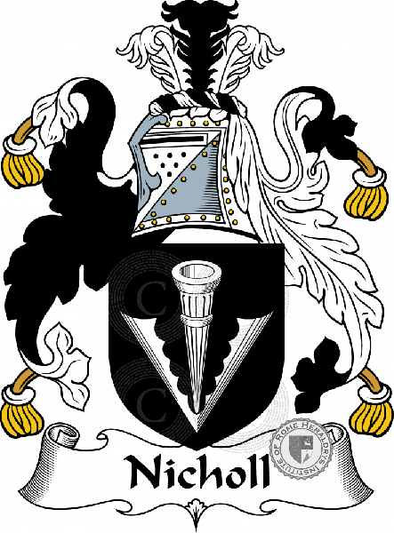 Coat of arms of family Nicholl