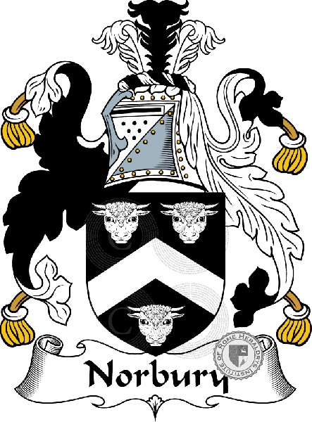 Wappen der Familie Norbury
