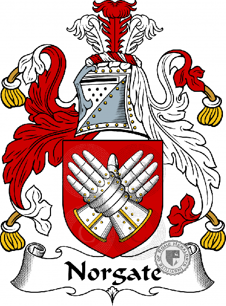 Wappen der Familie Norgate