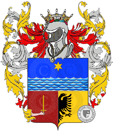 Coat of arms of family Pagliano