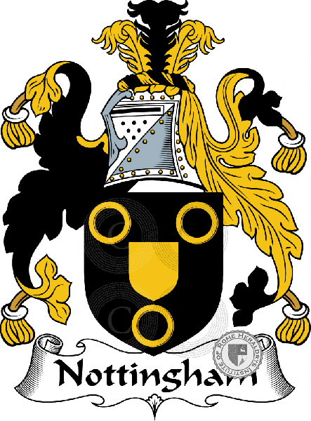 Coat of arms of family Nottingham