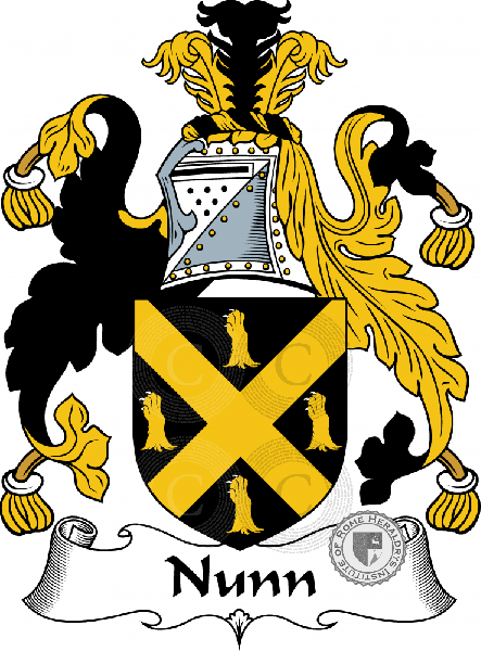 Coat of arms of family Nunn
