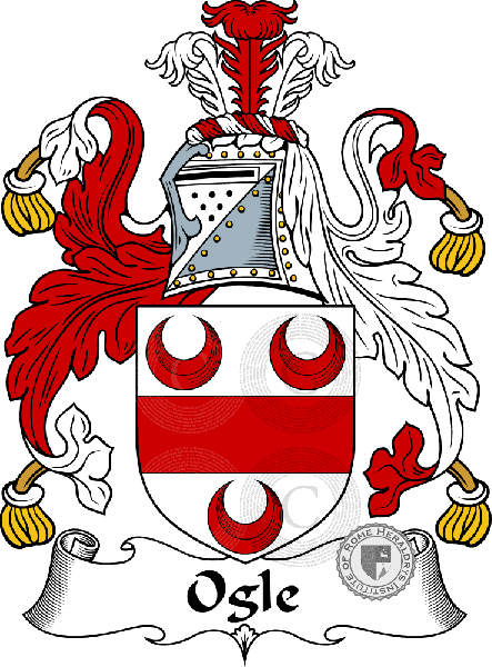 Wappen der Familie Ogle