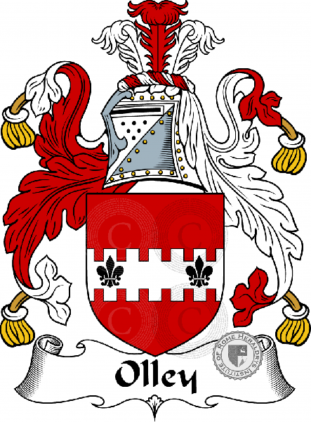 Coat of arms of family Olley