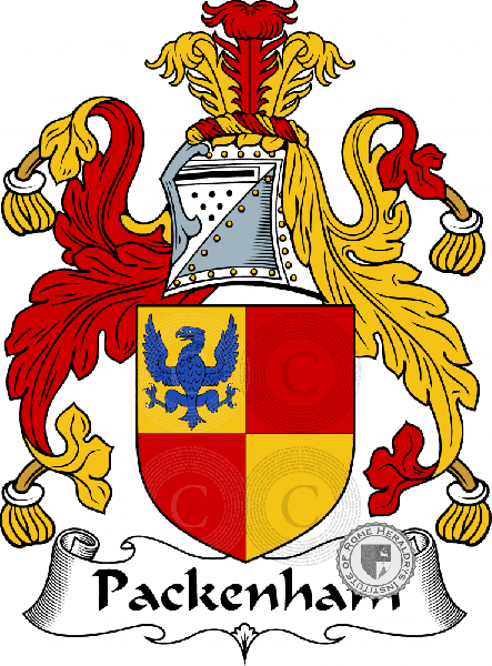 Wappen der Familie Packenham