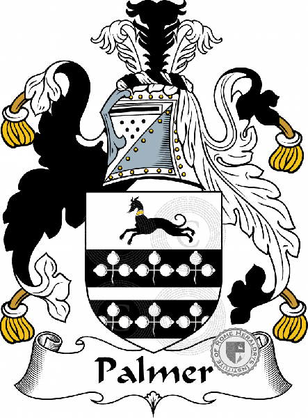 Wappen der Familie Palmer