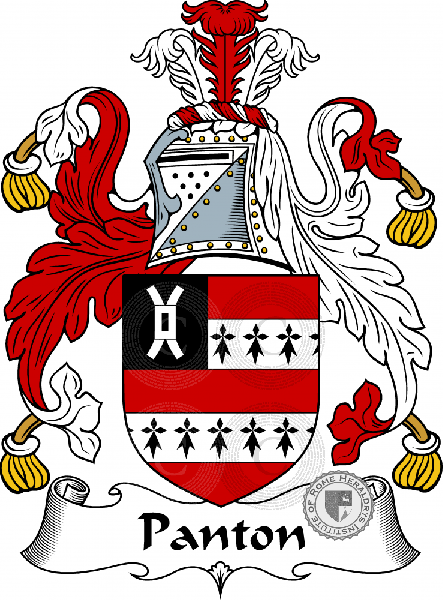 Coat of arms of family Panton