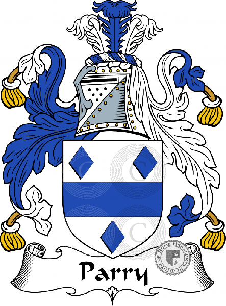 Escudo de la familia Parry (Wales)