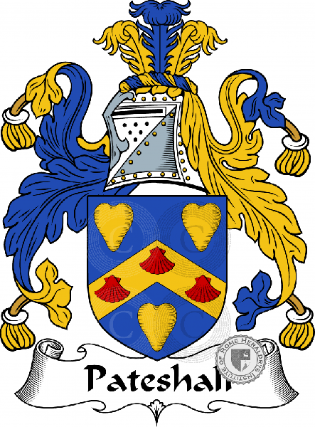 Coat of arms of family Pateshall