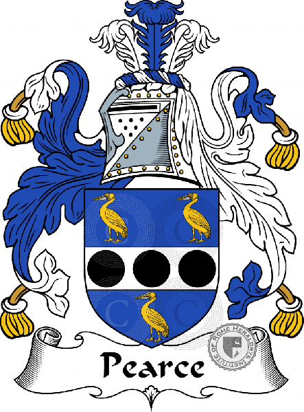 Coat of arms of family Pearce II