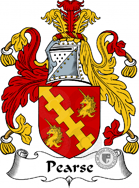 Coat of arms of family Pearse