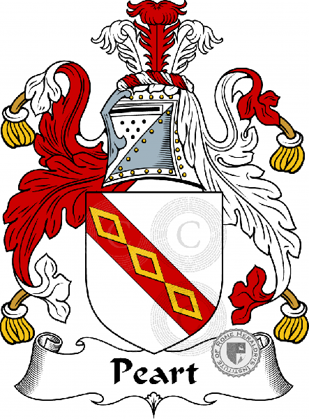 Wappen der Familie Peart
