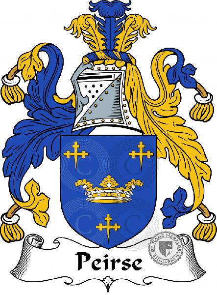 Wappen der Familie Peirse