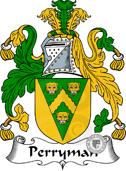 Coat of arms of family Perryman