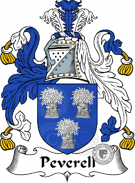 Coat of arms of family Peverell