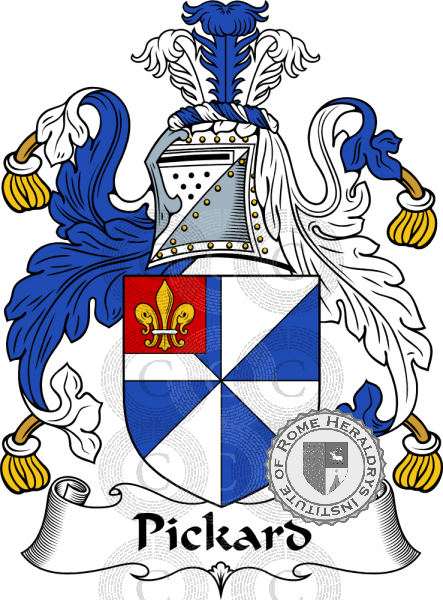 Coat of arms of family Pickard