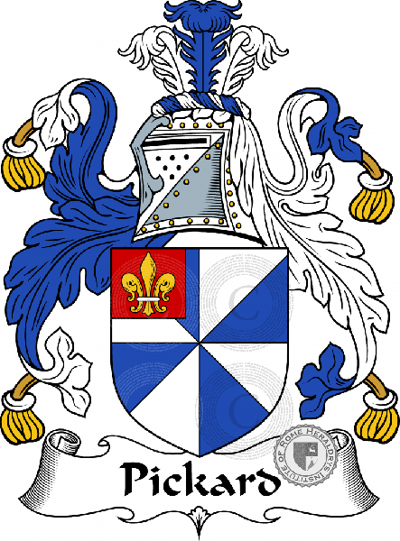 Wappen der Familie Pickard