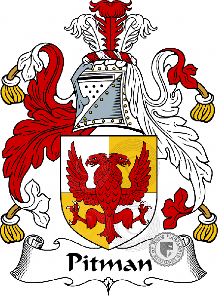 Coat of arms of family Pitman