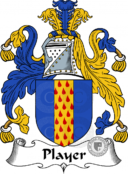 Coat of arms of family Player