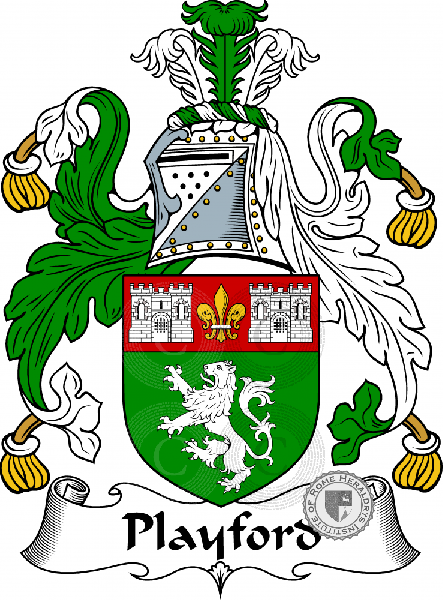 Coat of arms of family Playford