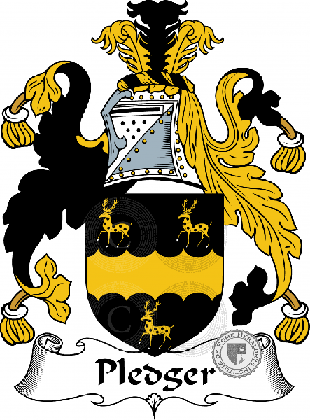 Wappen der Familie Pledger