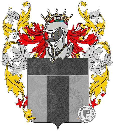 Coat of arms of family sabadini    