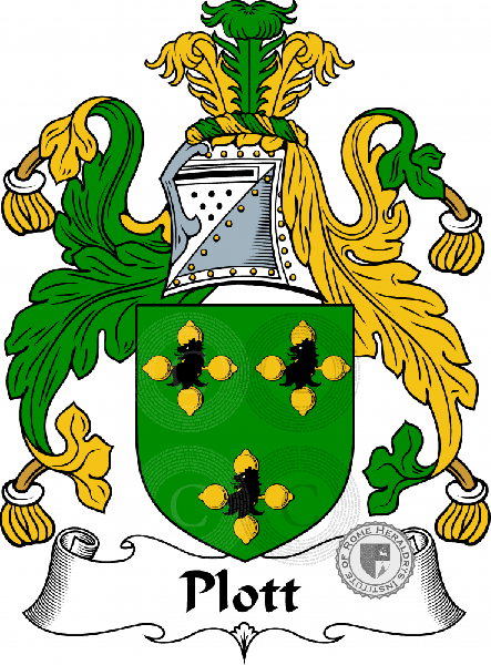 Coat of arms of family Plott