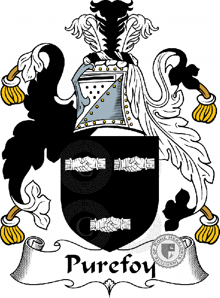 Coat of arms of family Purefoy