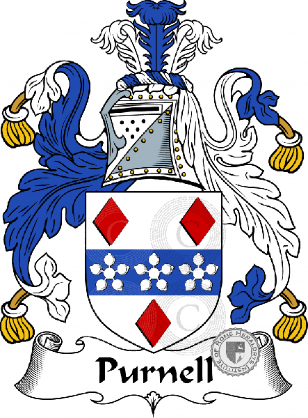 Wappen der Familie Purnell