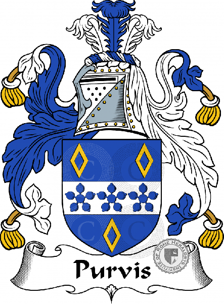 Wappen der Familie Purvis