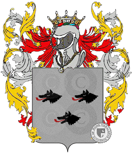Coat of arms of family bino    