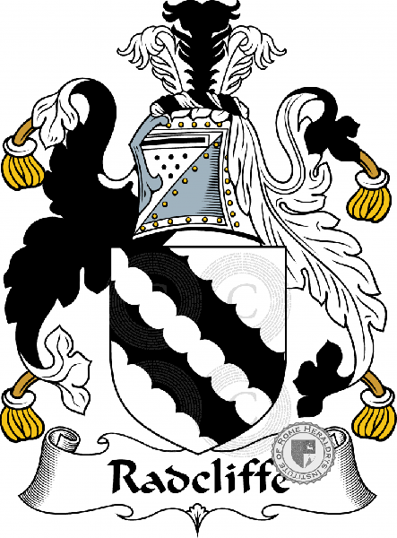 Wappen der Familie Radcliffe