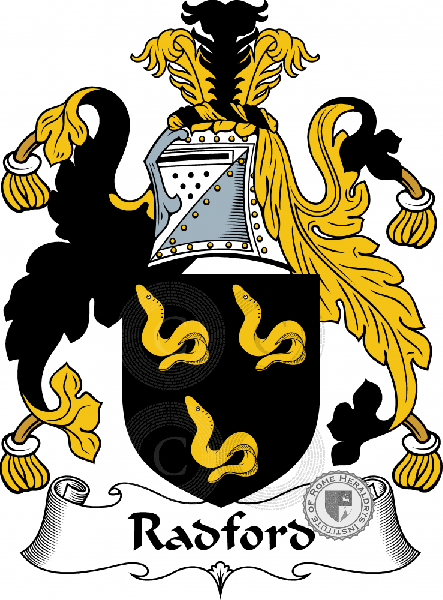 Wappen der Familie Radford