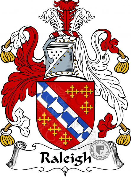 Coat of arms of family Raleigh
