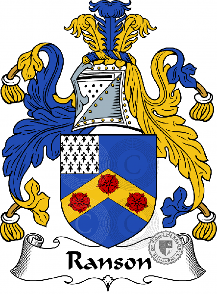 Coat of arms of family Ranson