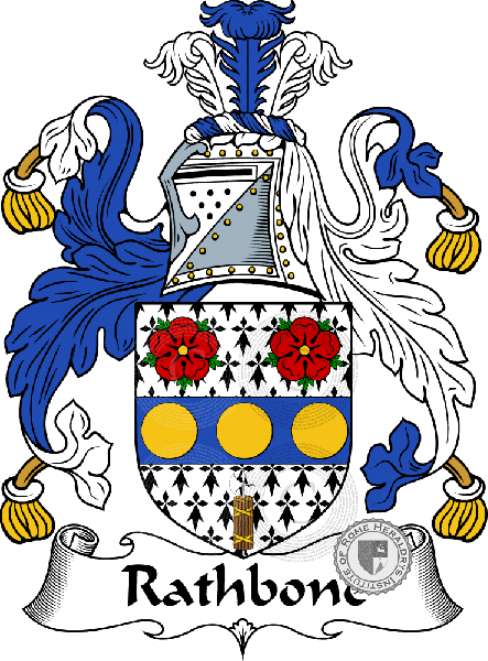 Coat of arms of family Rathbone