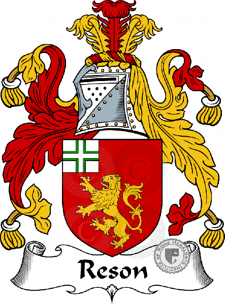 Coat of arms of family Reson